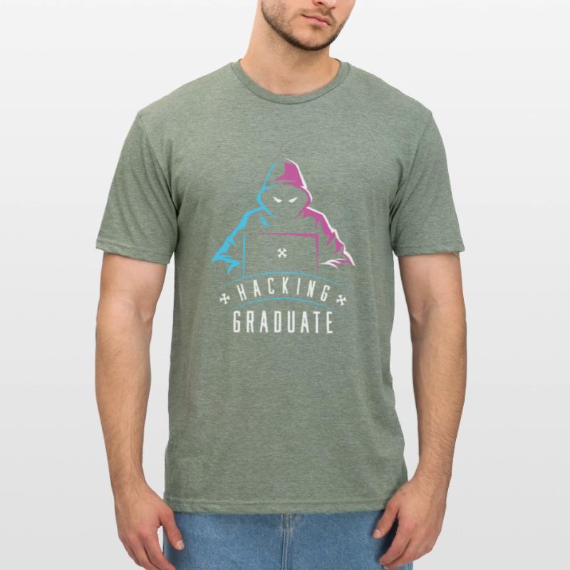 Entwickler Coder Programmierer Absolvent Unisex Polycotton T-Shirt