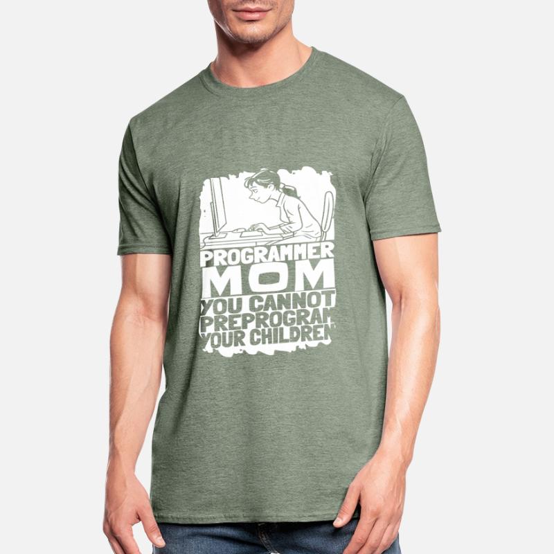 Entwickler Coder Programmierer Mama Unisex Polycotton T-Shirt