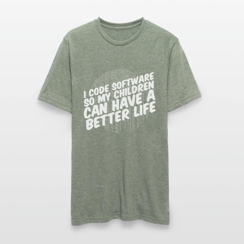 Entwickler Coder Programmierer Programmierer Unisex Polycotton T-Shirt