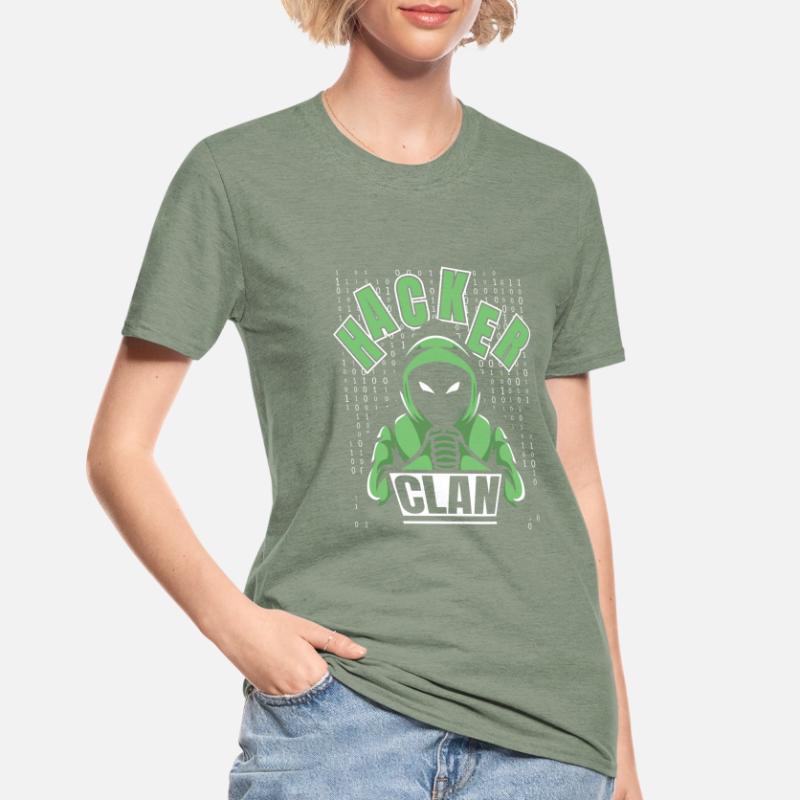 Développeur, Codeur, Programmeur, Hacker T-shirt polycoton Unisexe