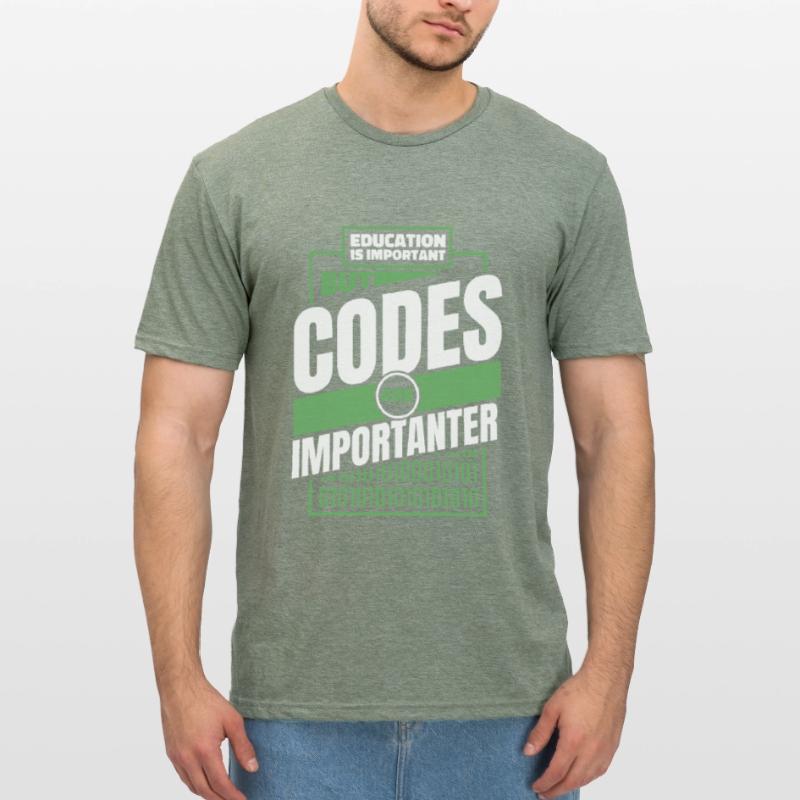 Developer Coder Programmer Funny Unisex Polycotton T-Shirt