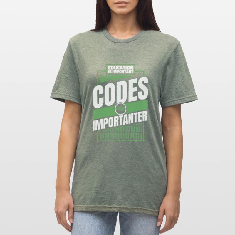 Developer Coder Programmer Funny Unisex Polycotton T-Shirt