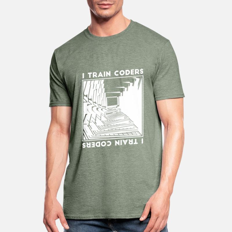 Entwickler Coder Programmierer Rechner Unisex Polycotton T-Shirt