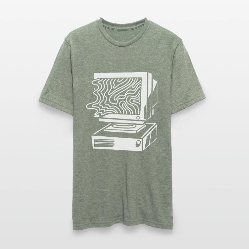 Developer Coder Programmer Computer T-shirt polycoton Unisexe