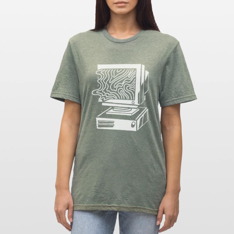 Entwickler Coder Programmierer Computer Unisex Polycotton T-Shirt