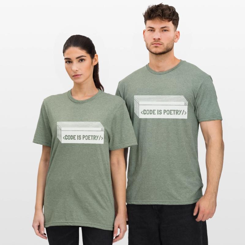 Developer Coder Programmer Unisex Polycotton T-Shirt