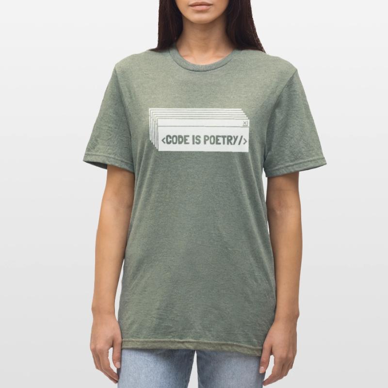 Developer Coder Programmer Unisex Polycotton T-Shirt