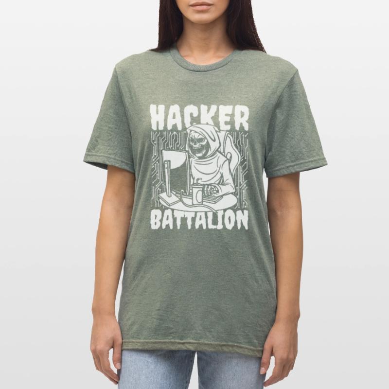 Entwickler Coder Programmierer Unisex Polycotton T-Shirt