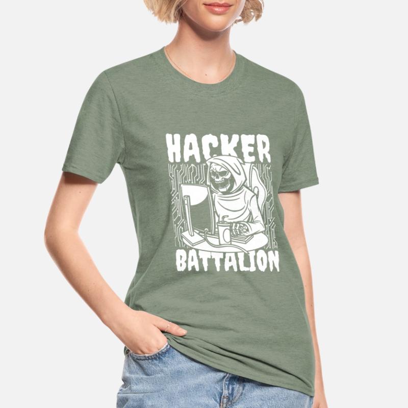 Entwickler Coder Programmierer Unisex Polycotton T-Shirt