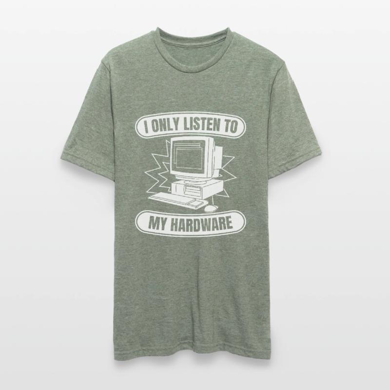 Entwickler Coder Programmierer Hardware Unisex Polycotton T-Shirt