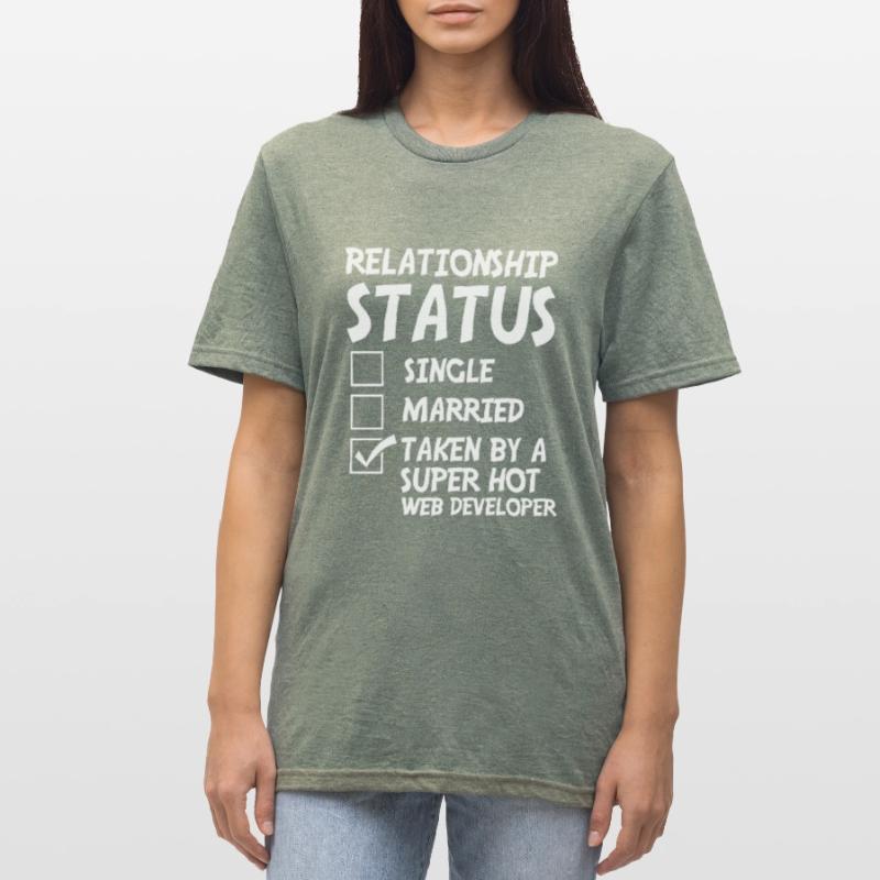 Web Developer Web Developer Funny Unisex Polycotton T-Shirt