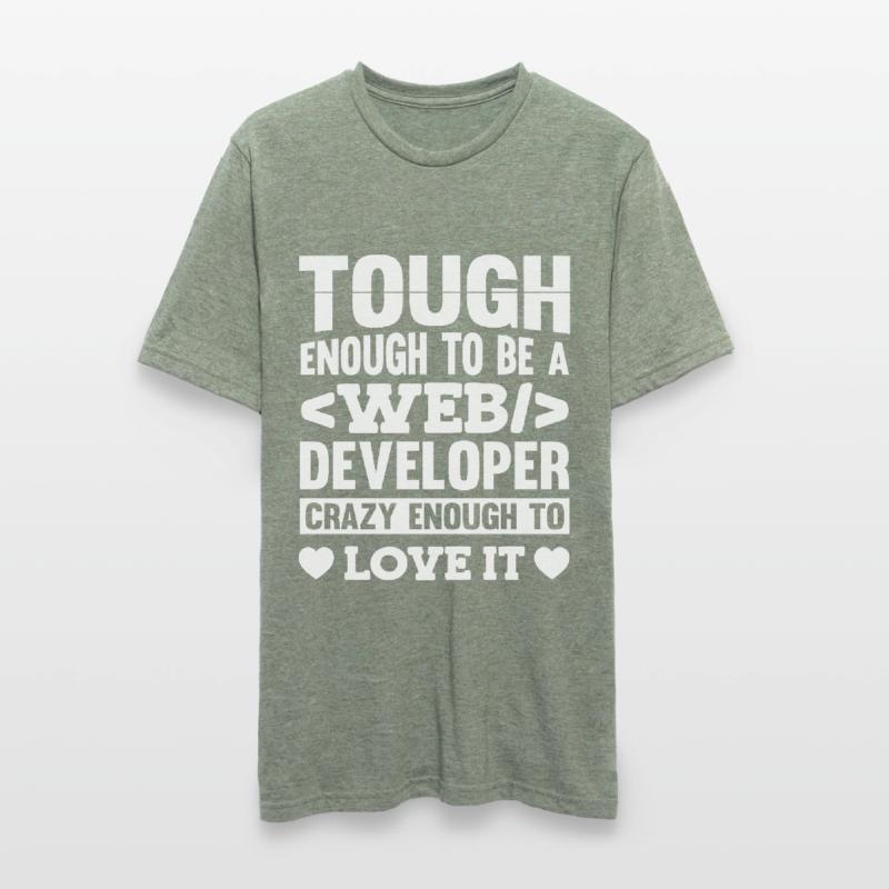 Web Developer Web Developer Unisex Polycotton T-Shirt