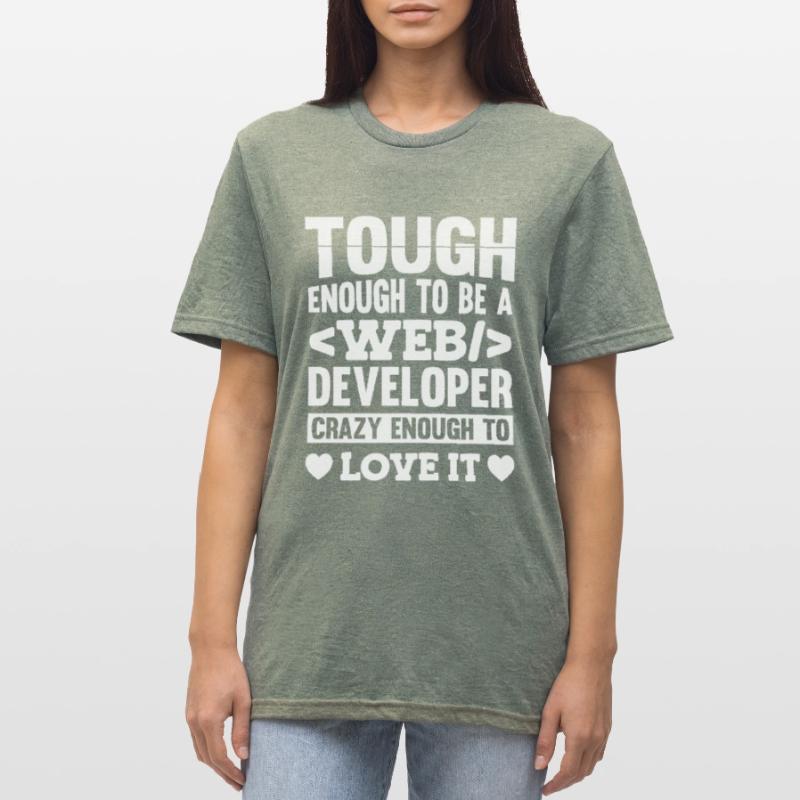 Web Developer Web Developer Unisex Polycotton T-Shirt