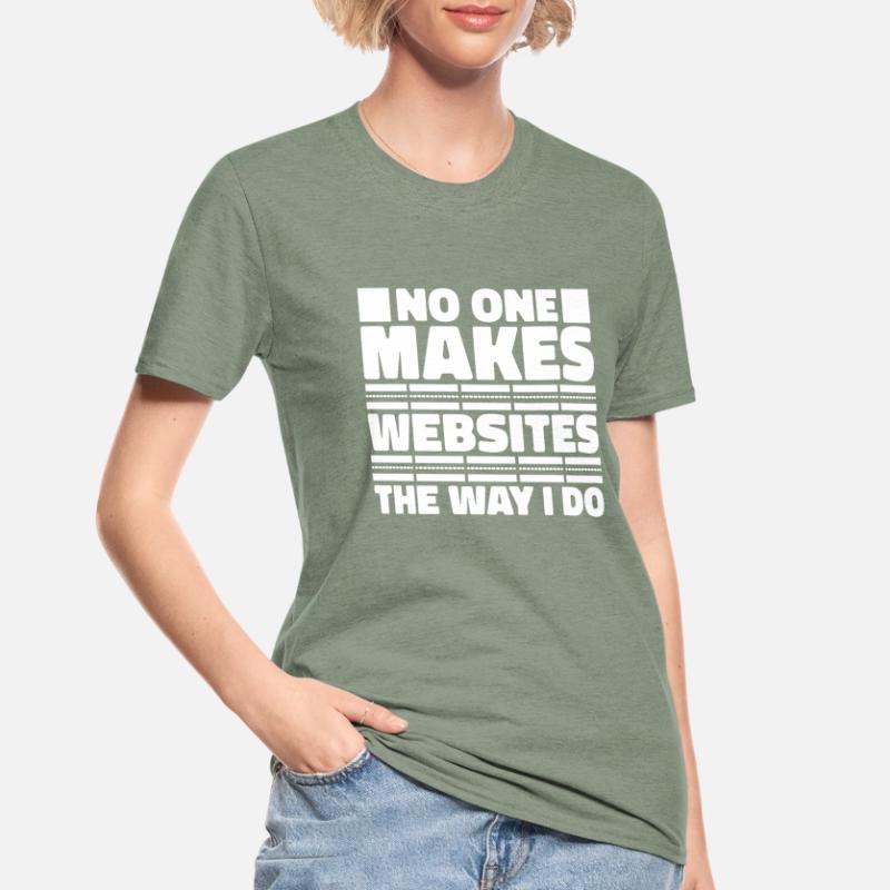 Web Developer Web Developer Funny Unisex Polycotton T-Shirt