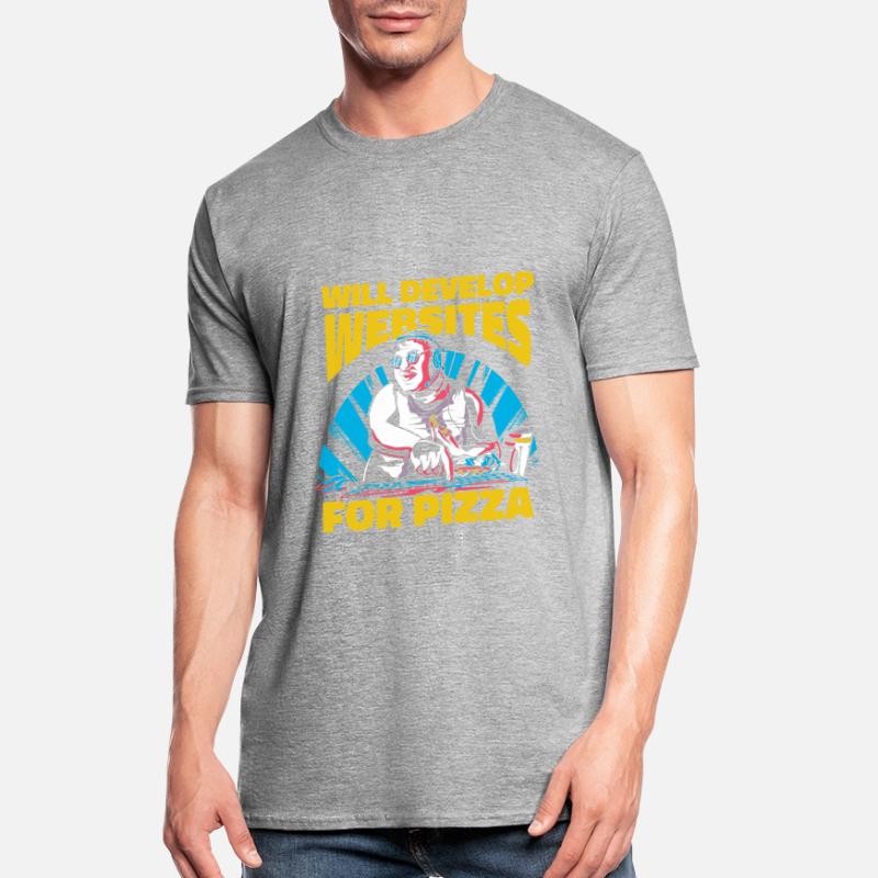 Web Developer Web Developer Pizza Unisex Polycotton T-Shirt