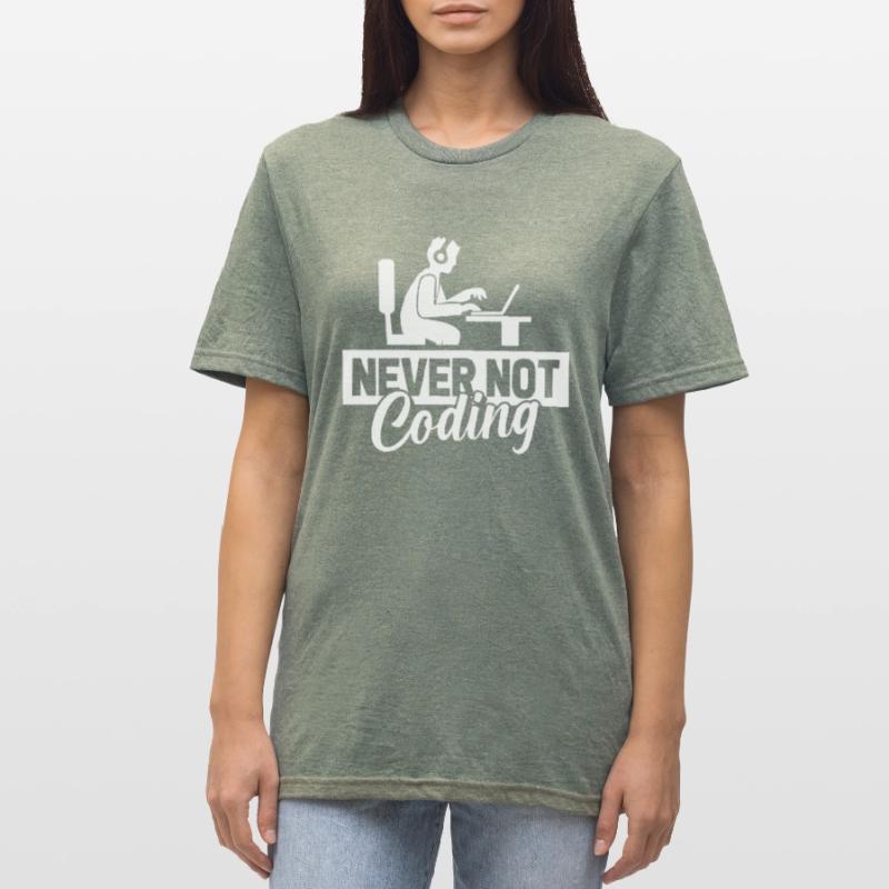 Developer Coder Programmer Unisex Polycotton T-Shirt