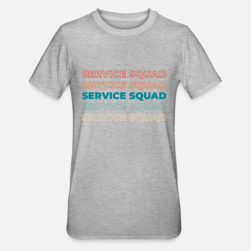 Kaplan Kader - Unisex Polycotton T-Shirt - Grau meliert