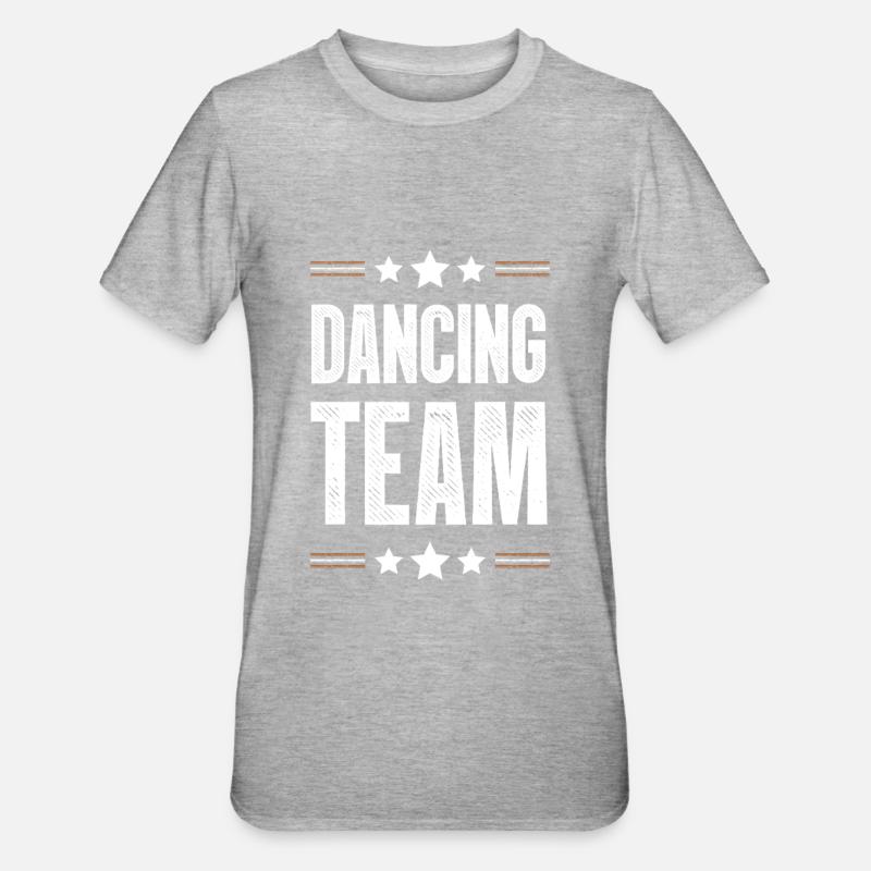Équipe de danse - T-shirt polycoton Unisexe - gris chiné