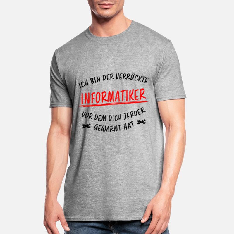 Informatiker Lustig Spruch Programmierer Geschenk Unisex Polycotton T-Shirt