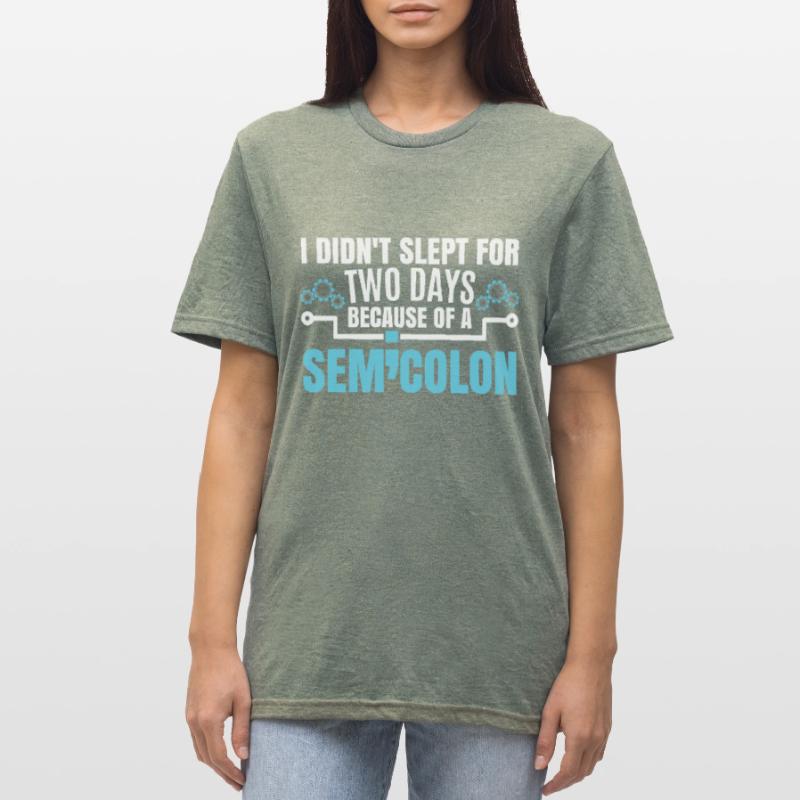 Codage de programmation de programmeur codeur amusant T-shirt polycoton Unisexe