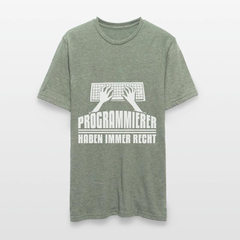 Programmierer Coder Software Entwickler Unisex Polycotton T-Shirt