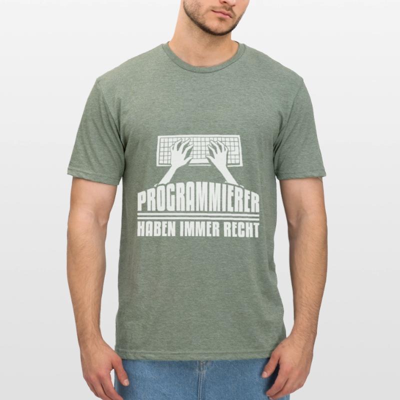 Programmierer Coder Software Entwickler Unisex Polycotton T-Shirt