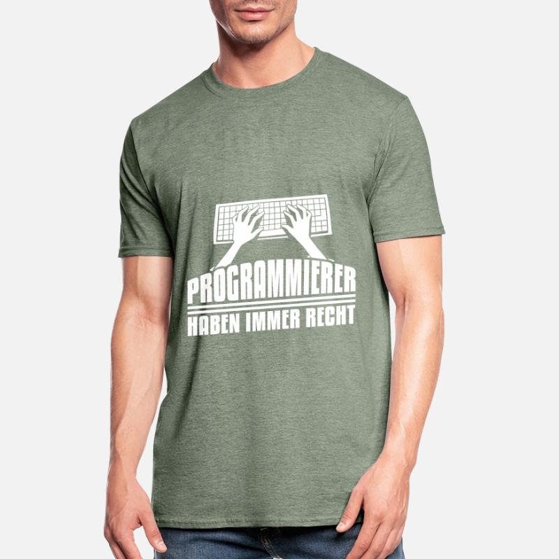 Programmierer Coder Software Entwickler Unisex Polycotton T-Shirt
