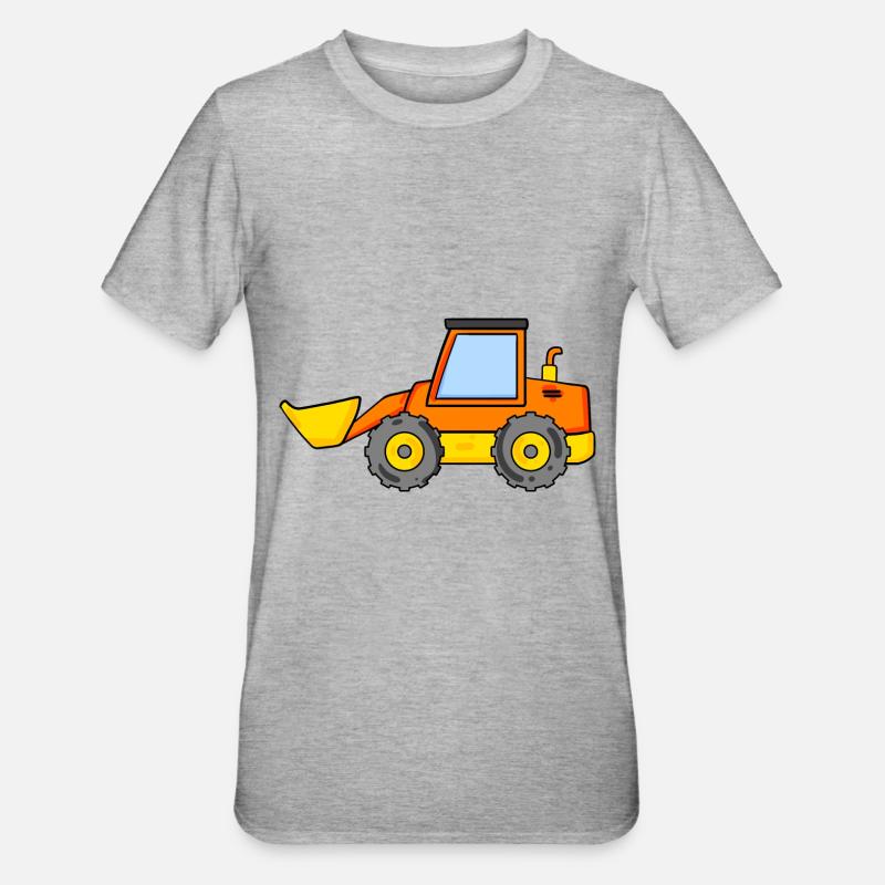 Pelles - T-shirt polycoton Unisexe - gris chiné