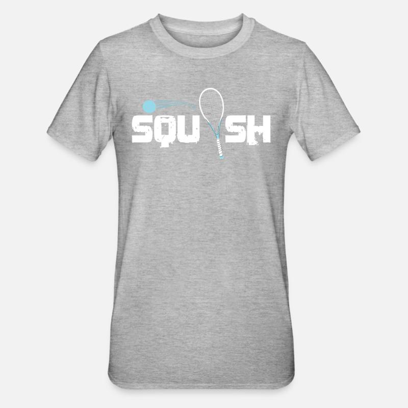 écraser - T-shirt polycoton Unisexe - gris chiné