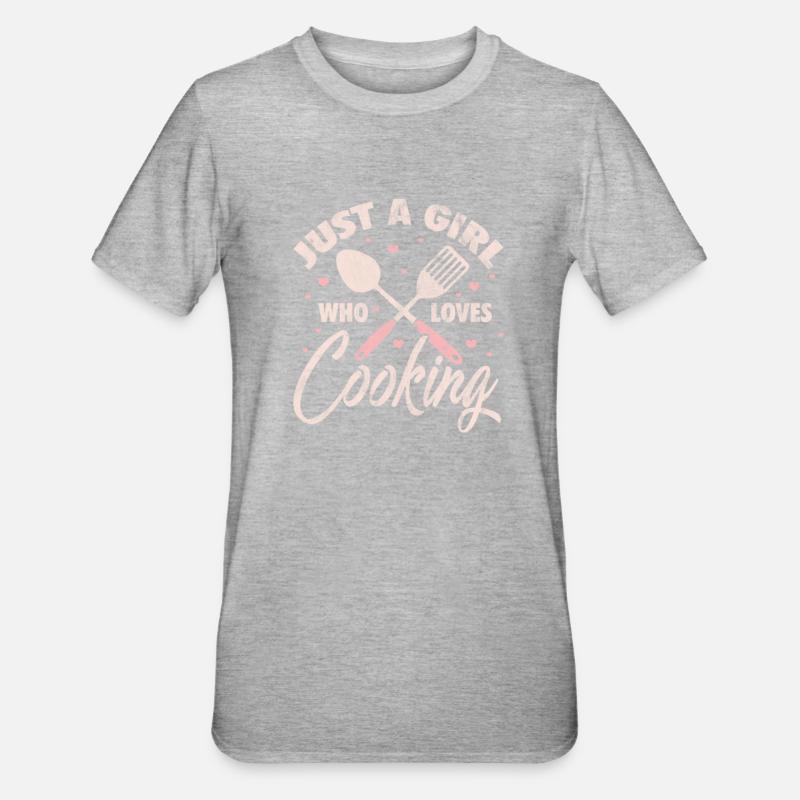 Cuisinière - T-shirt polycoton Unisexe - gris chiné