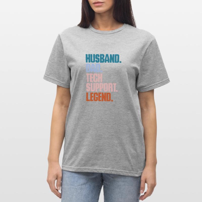 Technischer Support Computer It Admin Geschenk Unisex Polycotton T-Shirt
