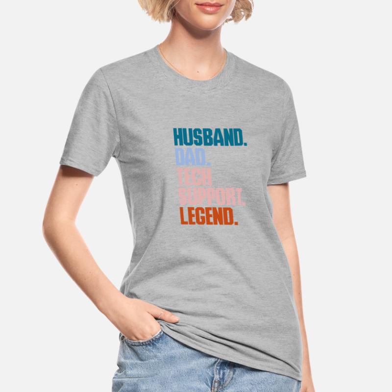 Technischer Support Computer It Admin Geschenk Unisex Polycotton T-Shirt