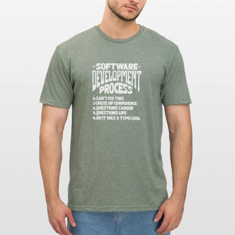 Softwareentwickler Programmierer Software Unisex Polycotton T-Shirt