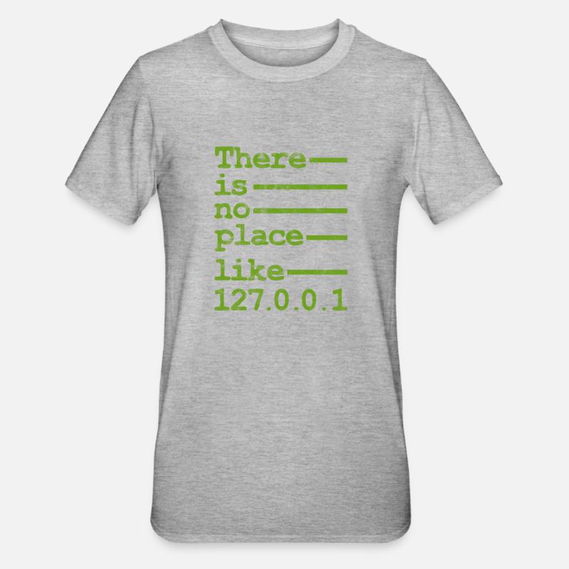 Programmeur - T-shirt polycoton Unisexe - gris chiné