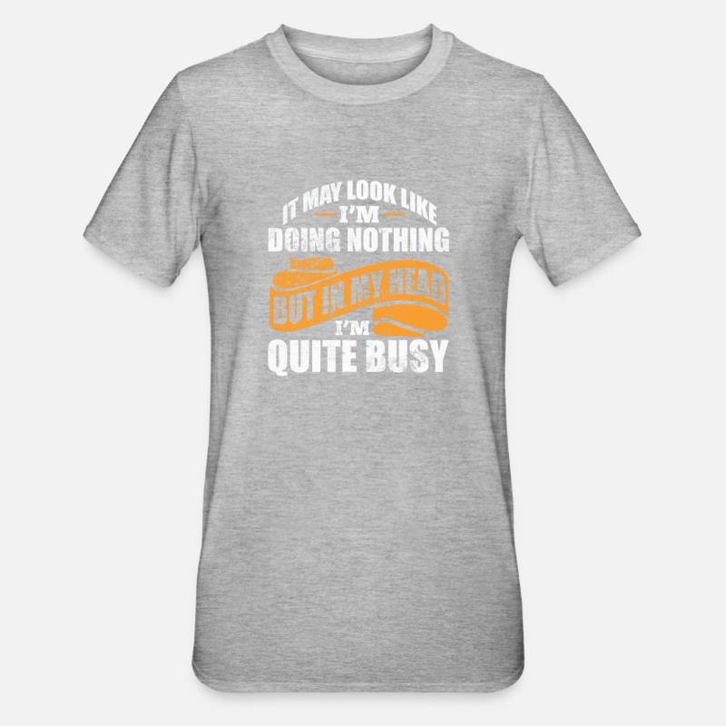 ADHD - Unisex Polycotton T-Shirt - heather grey