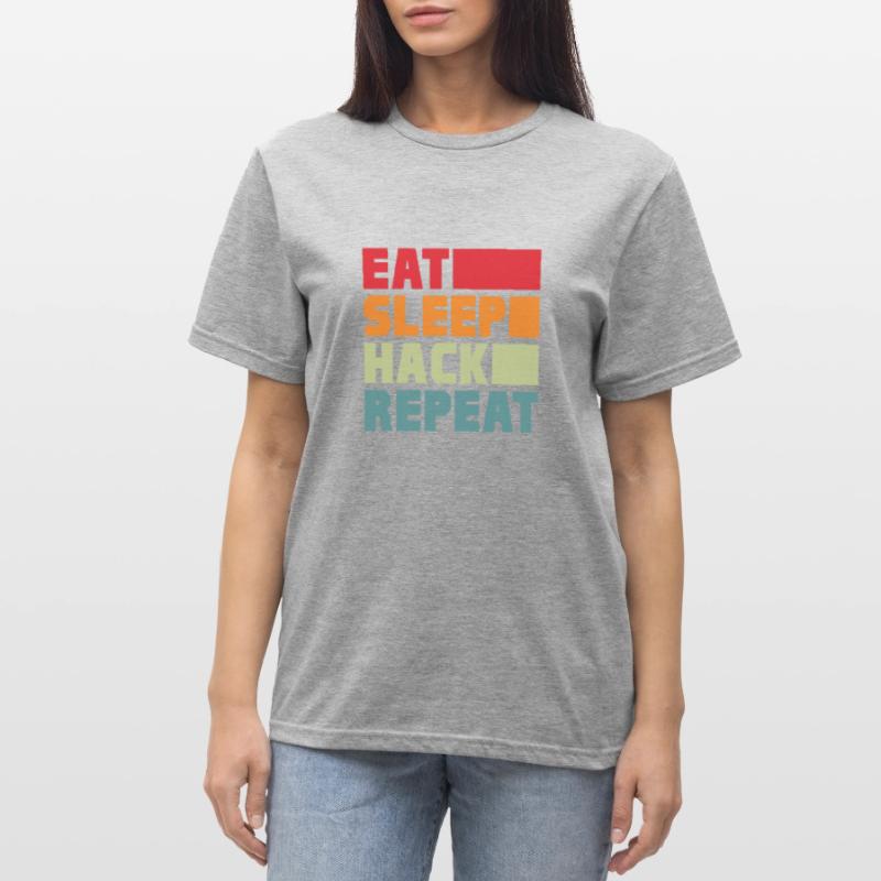 Hacker Coder Computerfreak Nerd Hacking Geschenk Unisex Polycotton T-Shirt