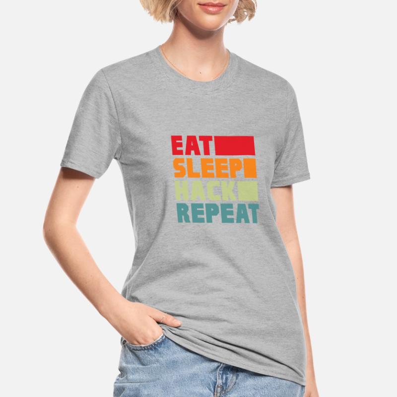 Hacker Coder Computerfreak Nerd Hacking Geschenk Unisex Polycotton T-Shirt