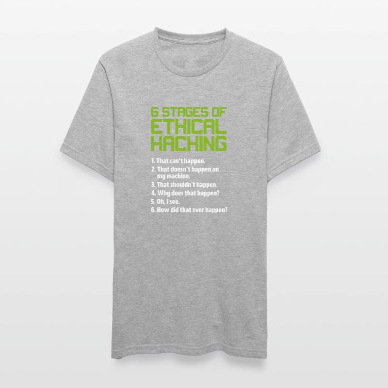 Hacker Coder Computerfreak Nerd Hacking Geschenk Unisex Polycotton T-Shirt