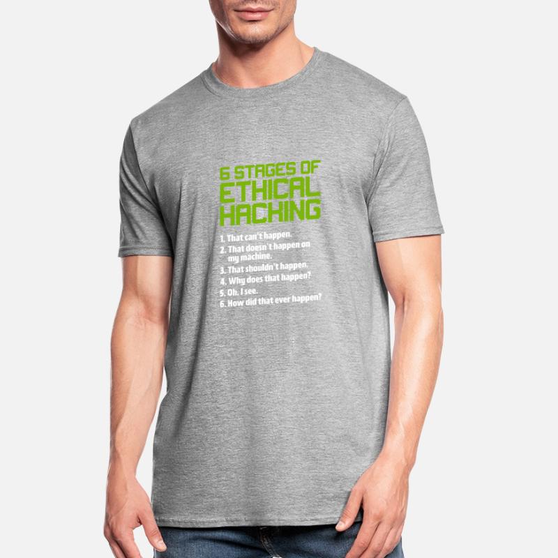 Hacker Coder Computerfreak Nerd Hacking Geschenk Unisex Polycotton T-Shirt