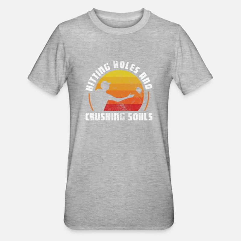 Cornhole - T-shirt polycoton Unisexe - gris chiné
