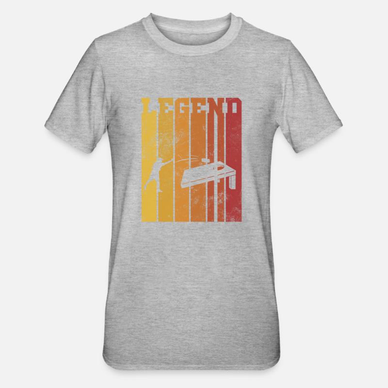 Cornhole - T-shirt polycoton Unisexe - gris chiné