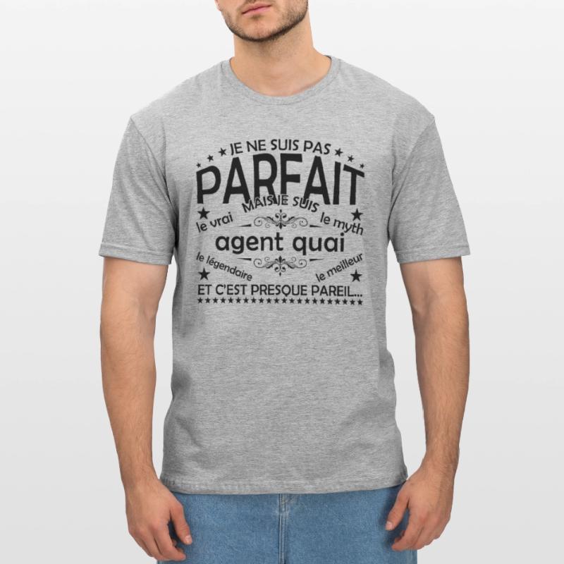 Dock Agent Geschenk Dock Agent Der echte Dock Agent Unisex Polycotton T-Shirt