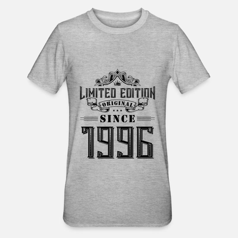 Édition limitée 1996 - T-shirt polycoton Unisexe - gris chiné