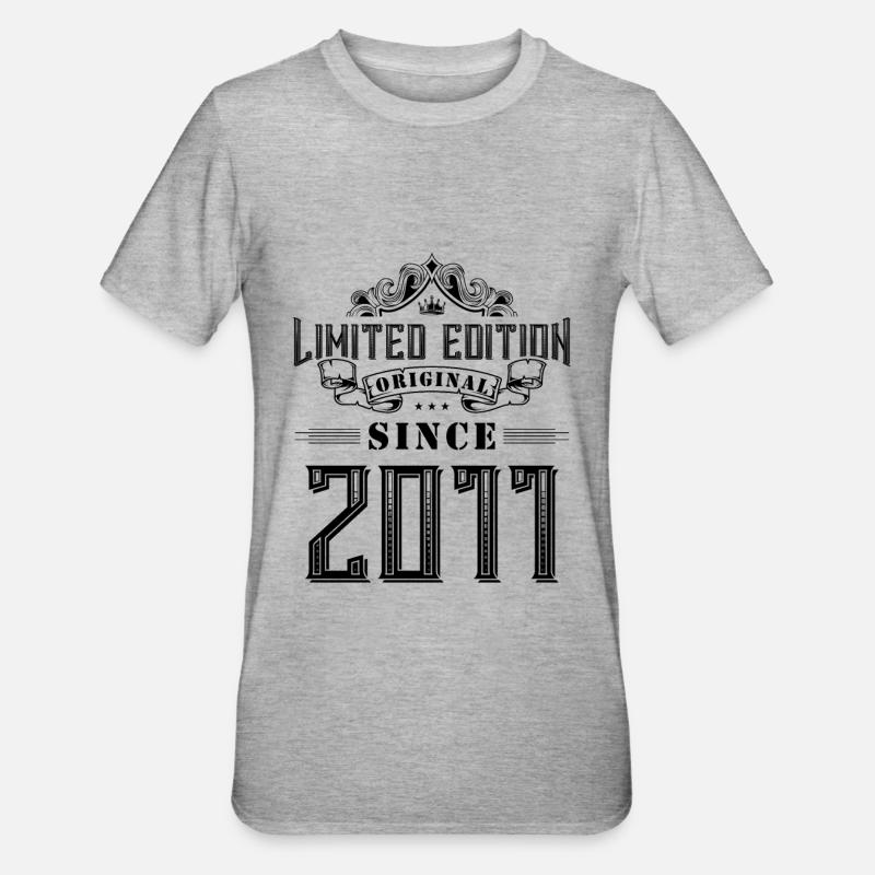 Édition limitée 2011 - T-shirt polycoton Unisexe - gris chiné