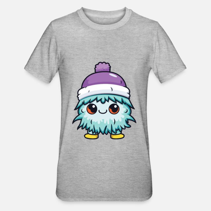 Cold Winter Bacilli Comic - Unisex Polycotton T-Shirt - heather grey