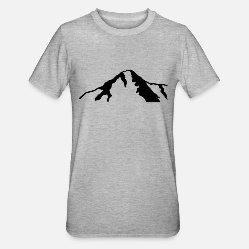 Eiger - Unisex Polycotton T-Shirt - Grau meliert