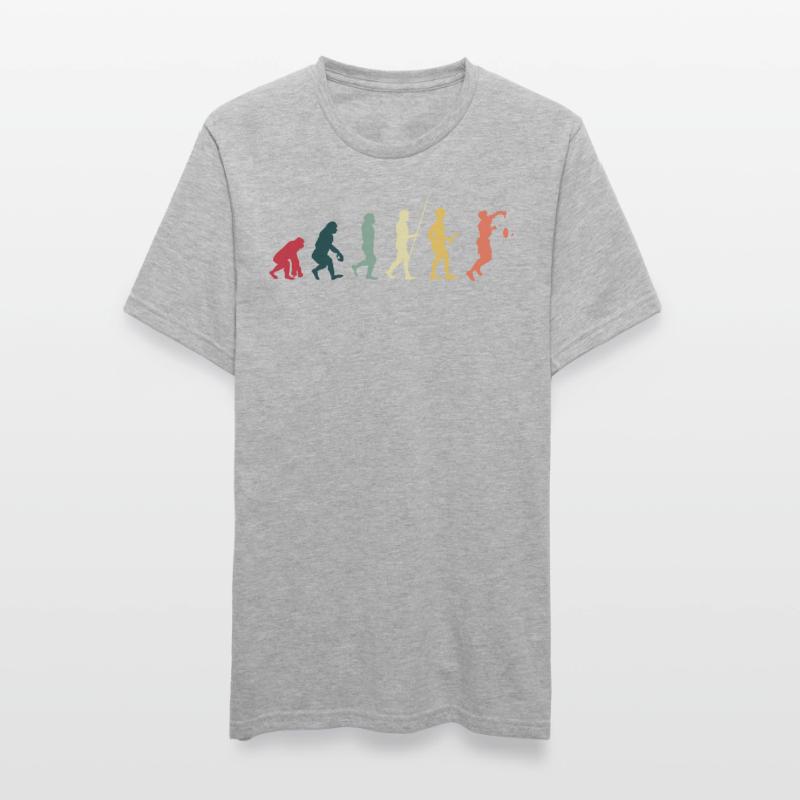 Évolution du badminton T-shirt polycoton Unisexe