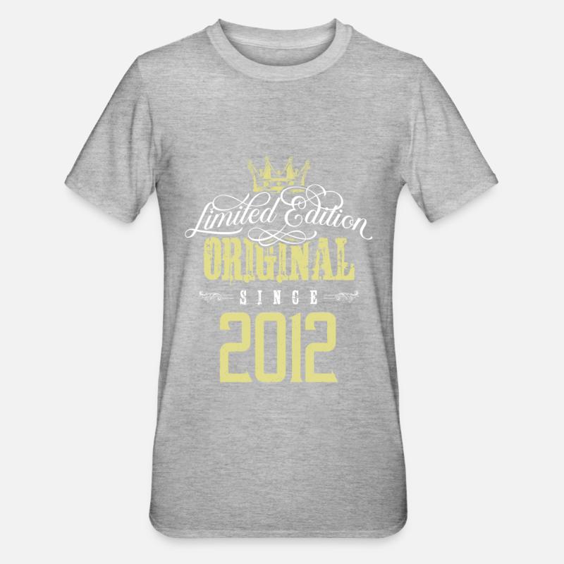 Édition limitée 2012 - T-shirt polycoton Unisexe - gris chiné