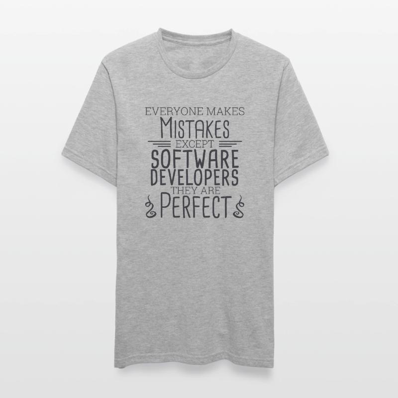 "Software Developer Perfect | Programmierer" Unisex Polycotton T-Shirt