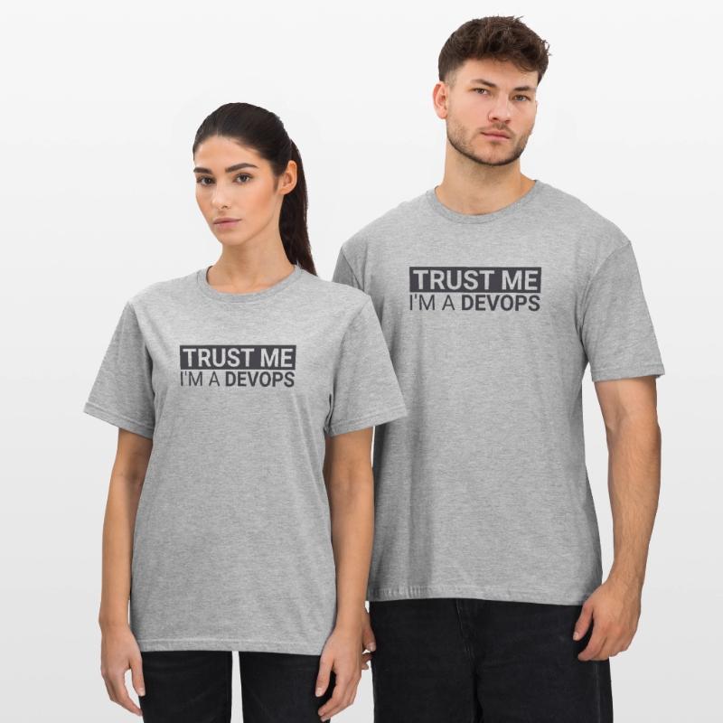 DevOps Trust | Software Development" Unisex Polycotton T-Shirt